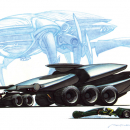Alien-Human Tankers & Motorcycle